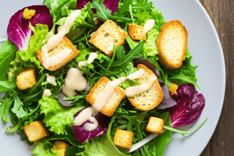 Salada vegana com texturas variadas